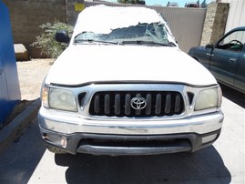 2002 TOYOTA TACOMA EXTRA CAB SR5 WHITE 3.4 MT 4WD TRD OFF ROAD Z19683